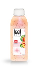 460ml Basil Seed drink Peach Flavor